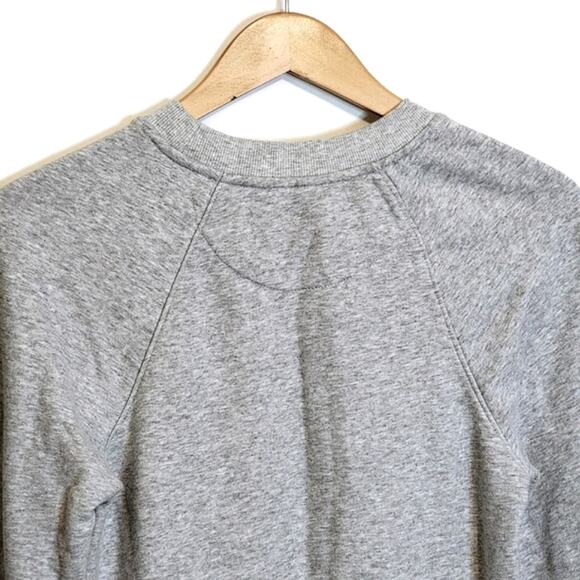 Anthropologie x Jason Yun Dove Crew Neck Long Sleeve Gray Sweatshirt Size XS - Picture 9 of 13